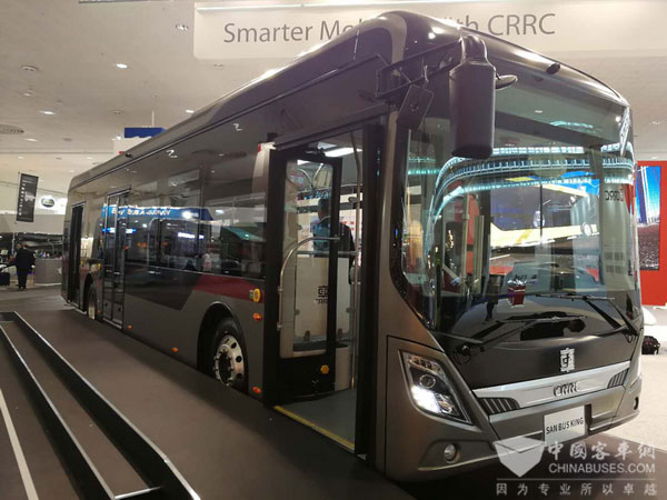 CRRC New Smart Bus Makes its Debut at IAA