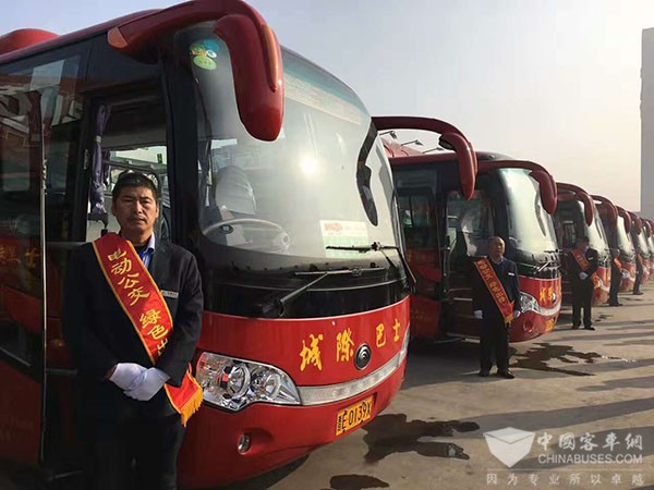 101 Units Yutong Electric Buses to Serve Jincheng