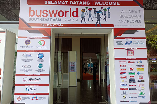 Chinese Elements at Busworld Southeast Asia 2024 in Jakarta