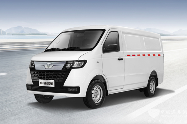 Zhongtong Bus Launching Electric Logistics VAN