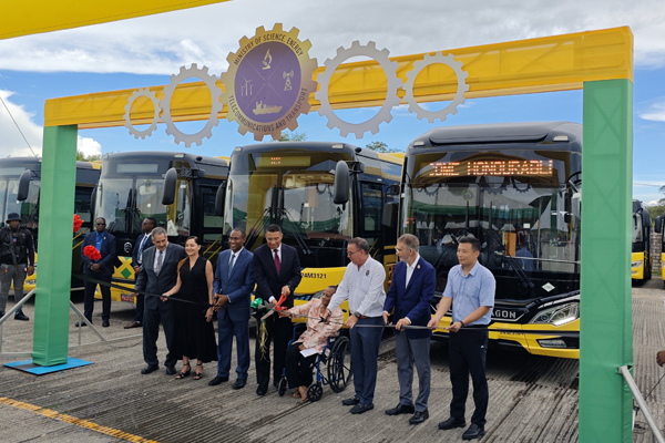 Over a Hundred Golden Dragon Buses Impress the Streets ...