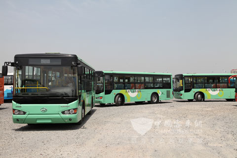 Higer LNG buses