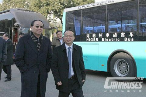 Governor of The Export-Import Bank of China Visits Higer