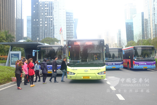 Higer Electric Buses Starts Operation in Ningbo