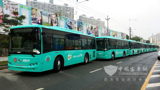 400 Golden Dragon Buses Delivered to Shenzhen WESTERN BUS