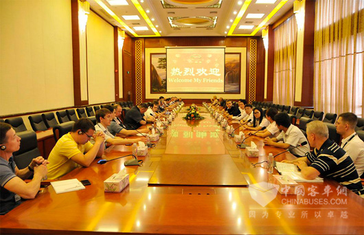 The Russian Republic of Tatarstan Delegates Visit Wuzhoulong