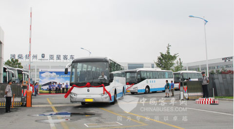 30 Units of Asiastar Electric Buses Delivered to Yangzhou